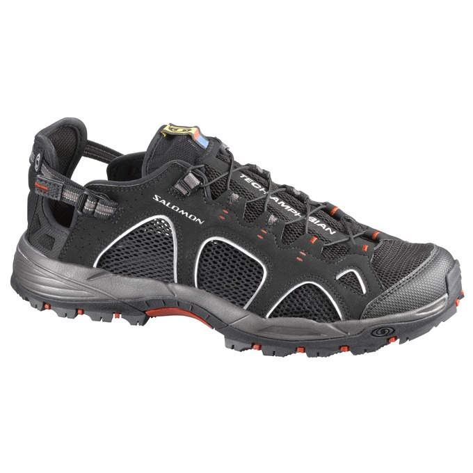 Salomon TECHAMPHIBIAN 3 Zapato De Agua Hombre - Negras - Colombia (90432-DNRH)